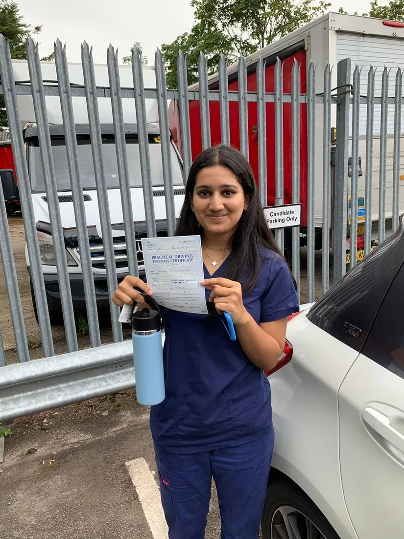 Learner with MMS Driving School in Coventry