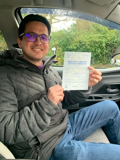 Learner with MMS Driving School in Coventry
