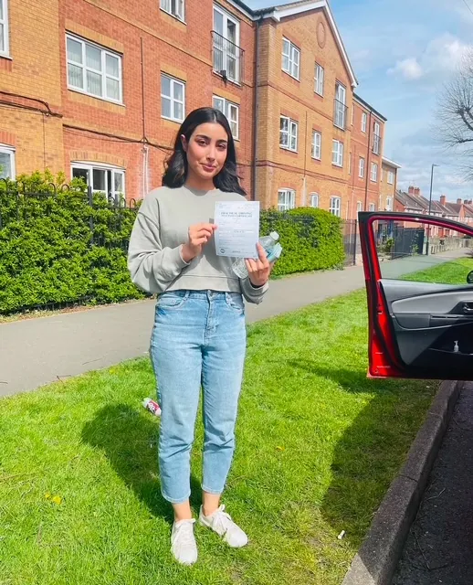 Learner with MMS Driving School in Coventry