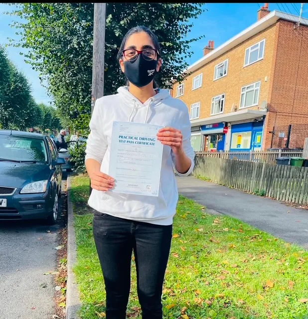 Learner with MMS Driving School in Coventry