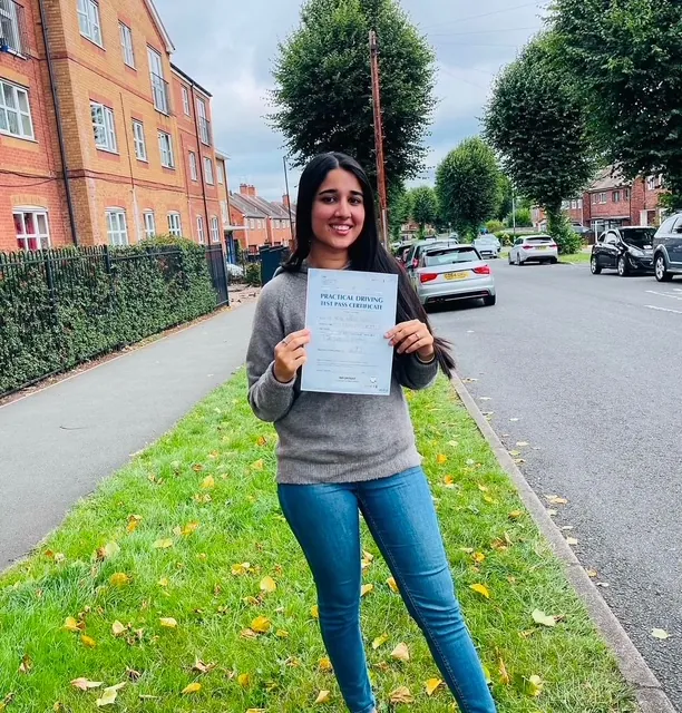 Learner with MMS Driving School in Coventry