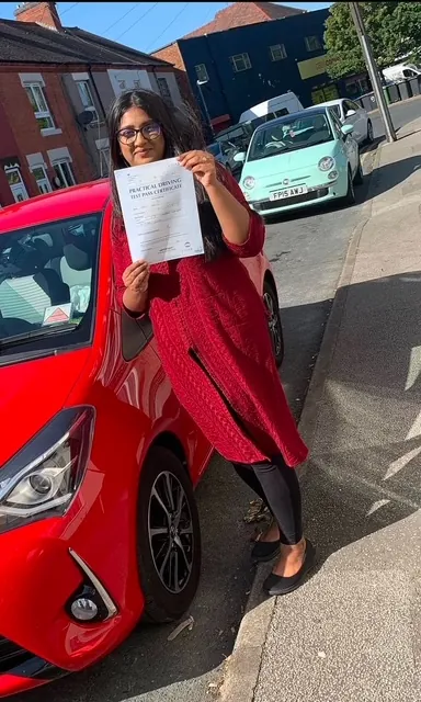 Learner with MMS Driving School in Coventry
