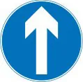 Ahead only
