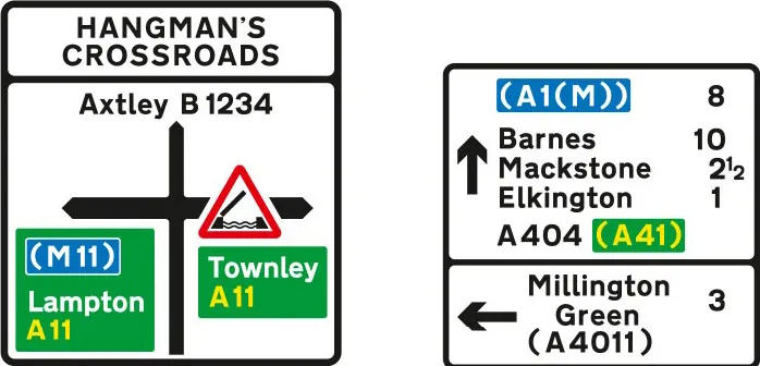 On the approach to a junction