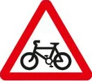 Cycle route ahead