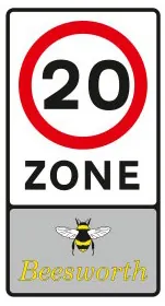 Entry to a 20 mph zone
