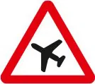 Low-flying aircraft or sudden aircraft noise