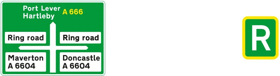 Primary route forming part of a ring road