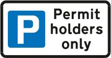Parking for permit holders only