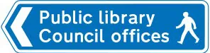 Route for pedestrians