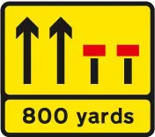 Temporary lane closure