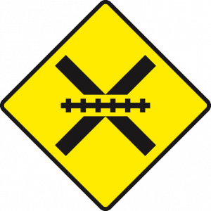 Level crossing ahead