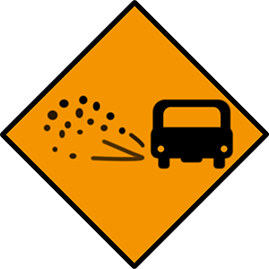 Loose chippings