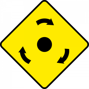 Mini-roundabout