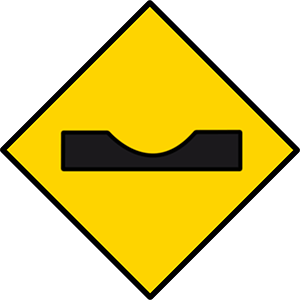 Sharp dip ahead