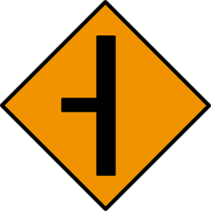 Detour to right