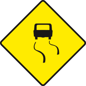 Slippery road ahead