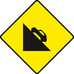 Automatic level crossing ahead